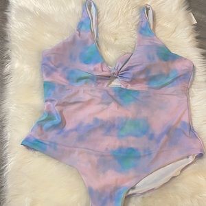 Brand new never worn tie dye swimsuit